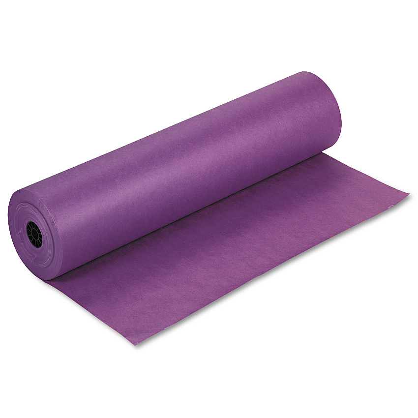 Pacon Spectra ArtKraft Duo-Finish Paper, 48 lb Text Weight, 36" x 1,000 ft, Purple (67331)