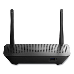 LINKSYS AC1200 Dual-Band Wi-Fi Router, 4 Ports, Dual-Band 2.4 GHz/5 GHz (EA63504B)