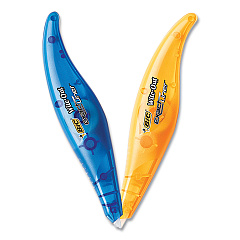 BIC Wite-Out Brand Exact Liner Correction Tape, Non-Refillable, 0.2" x 236", 4/Pack (WOELP418)