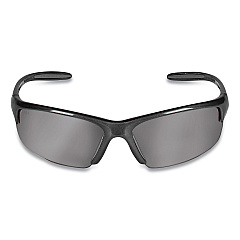 KleenGuard Equalizer Safety Glasses, Gun Metal Frame, Smoke Lens, 12/Carton (21297)