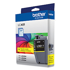 Brother LC401Y Yellow Ink Cartridge
