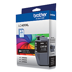 Brother LC401XLBK High Yield Black Ink Cartridge