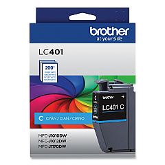 Brother LC401C Cyan Ink Cartridge