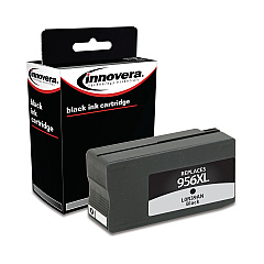 Innovera Remanufactured Black High-Yield Ink, Replacement for 956XL (IVRL0R39AN)