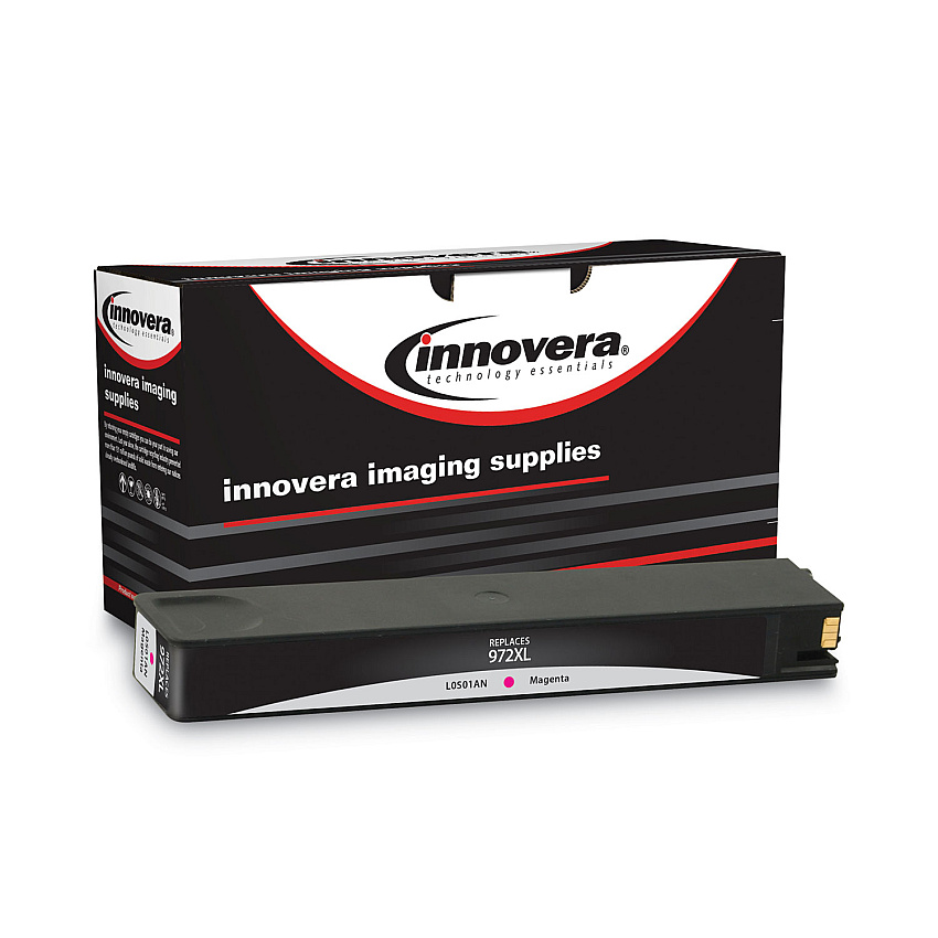 Innovera Remanufactured Magenta High-Yield Ink, Replacement for 972XL (IVRL0S01AN)