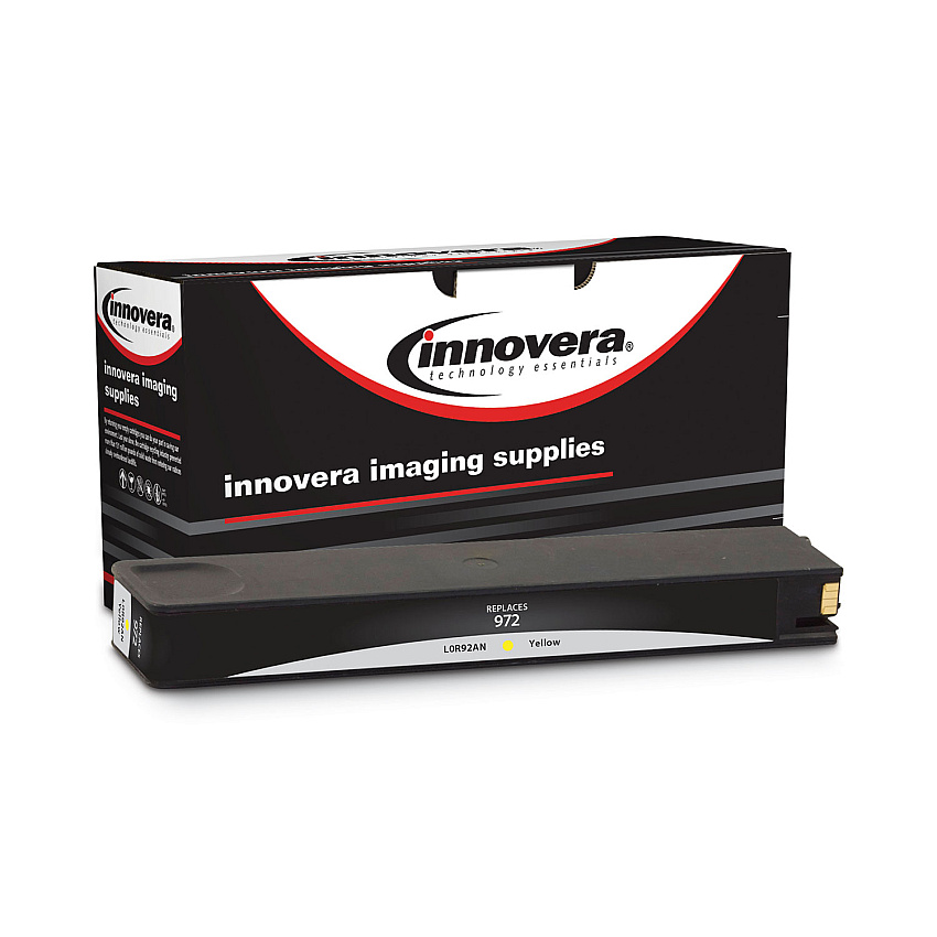 Innovera Remanufactured Yellow Ink, Replacement for 972 (IVRL0R92AN)