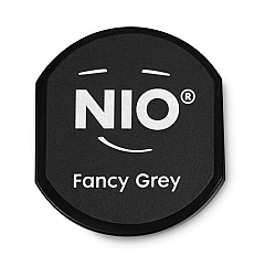 Ink Pad for NIO Stamp with Voucher, Fancy Gray (071519)