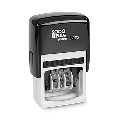 COSCO 2000PLUS Economy Dater, Self-Inking, Black (010129)