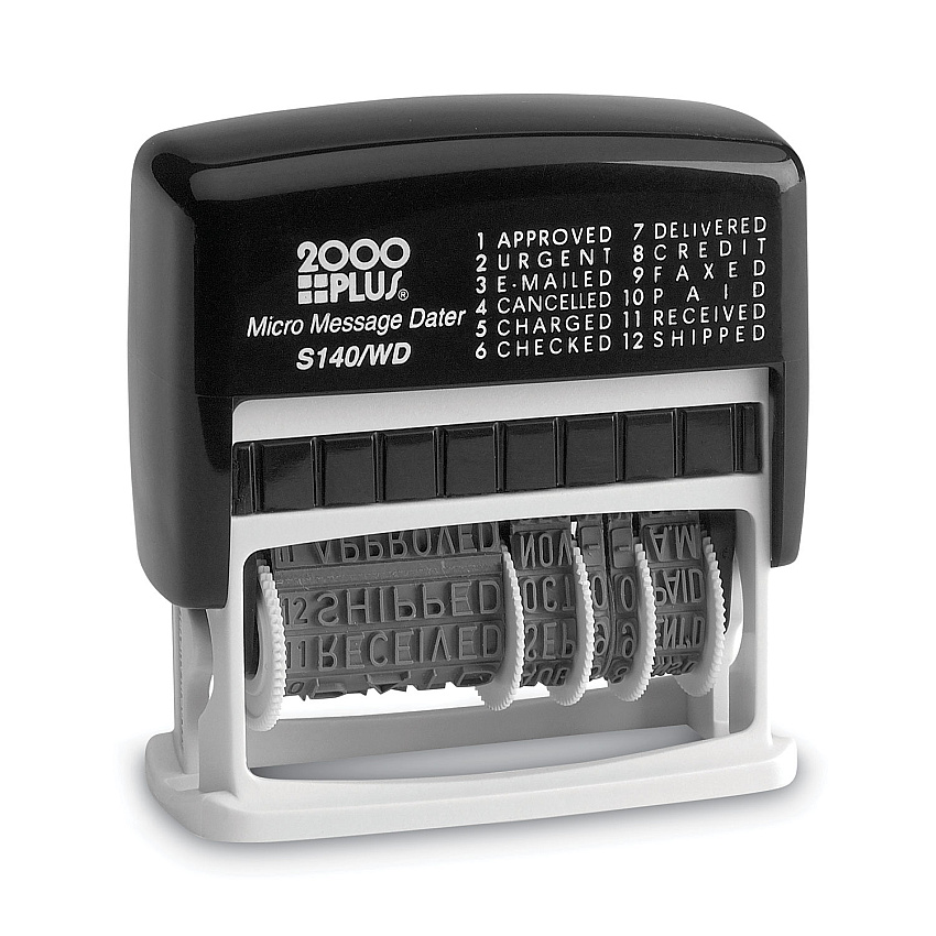 COSCO 2000PLUS Micro Message Dater, Self-Inking (011090)