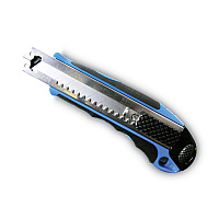 Cosco Heavy-Duty Snap Blade Utility Knife, Four 8-Point Blades, Retractable, Blue (091514)