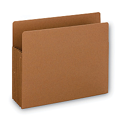 Smead Heavy-Duty Redrope End Tab TUFF Pockets, 5.25" Expansion, Letter Size, Redrope, 10/Box (73790)