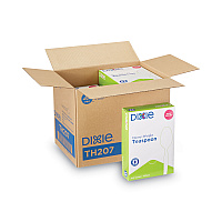 Dixie Plastic Cutlery, Heavyweight Teaspoons, White, 1,000/Carton (TH207CT)