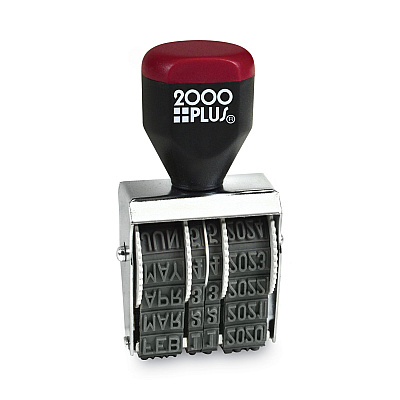 COSCO 2000PLUS Traditional Date Stamp, Six Years, 1.38" x 0.19" (012731)