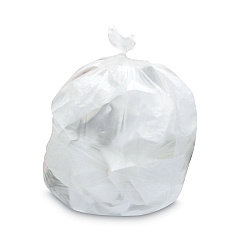 Heritage Mineral-Reinforced High-Density Waste Can Liners, 33 gal, 0.87 mil, 33 x 46, Natural, 25/Roll, 10 Rolls/Carton (Z6646WNR01)