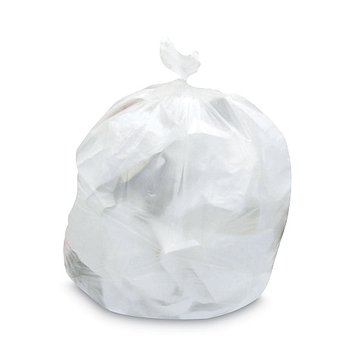 Heritage Mineral-Reinforced High-Density Waste Can Liners, 33 gal, 0.87 mil, 33 x 46, Natural, 25/Roll, 10 Rolls/Carton (Z6646WNR01)