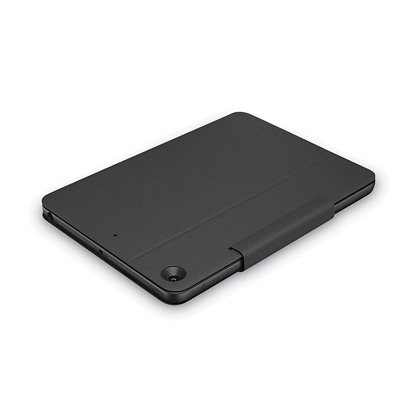 Logitech Rugged Folio Keyboard Case for 7th/8th Generation iPad, 10.2" iPad, Gray (920009312)