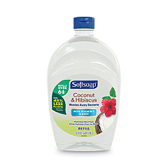 Softsoap Liquid Hand Soap Refills, Coconut and Hibiscus, 50 oz Bottle (US07162S)
