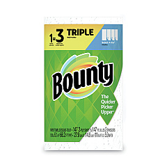 Bounty Select-a-Size Kitchen Roll Paper Towels, 2-Ply, White, 5.9 x 11, 147 Sheets/Roll, 12 Rolls/Carton (66980)