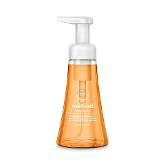 Method Foaming Hand Wash, Orange Ginger, 10 oz Pump Bottle, 6/Carton (01474)