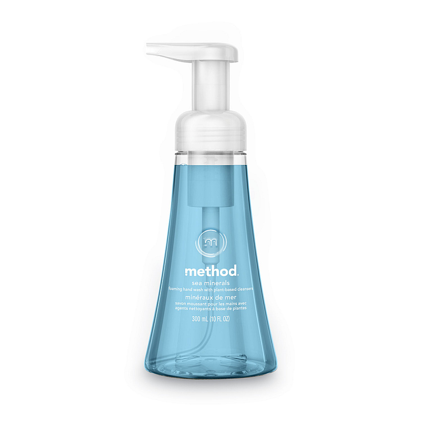 Method Foaming Hand Wash, Sea Minerals, 10 oz Pump Bottle (00365)