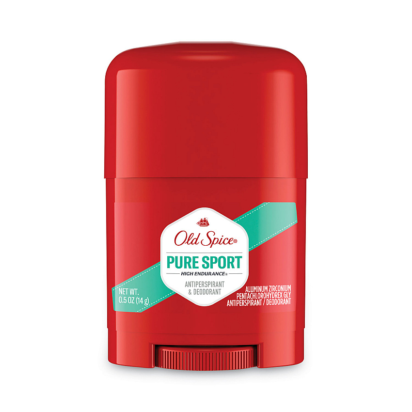 Old Spice High Endurance Anti-Perspirant and Deodorant, Pure Sport, 0.5 oz Stick, 24/Carton (00162)