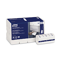 Tork PeakServe Continuous Hand Towel, 7.91 x 8.85, White, 270 Wipes/Pack, 12 Packs/Carton (105066)