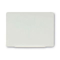 MasterVision Magnetic Glass Dry Erase Board, 36 x 24 Opaque White (GL070101)