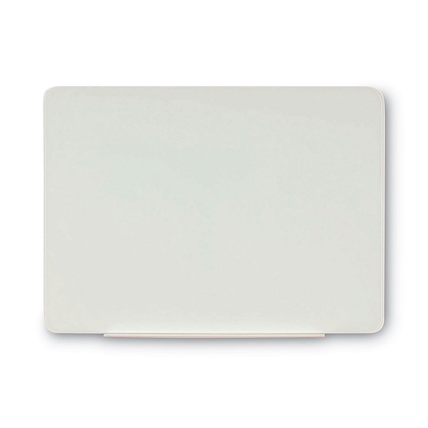 MasterVision Magnetic Glass Dry Erase Board, 36 x 24 Opaque White (GL070101)