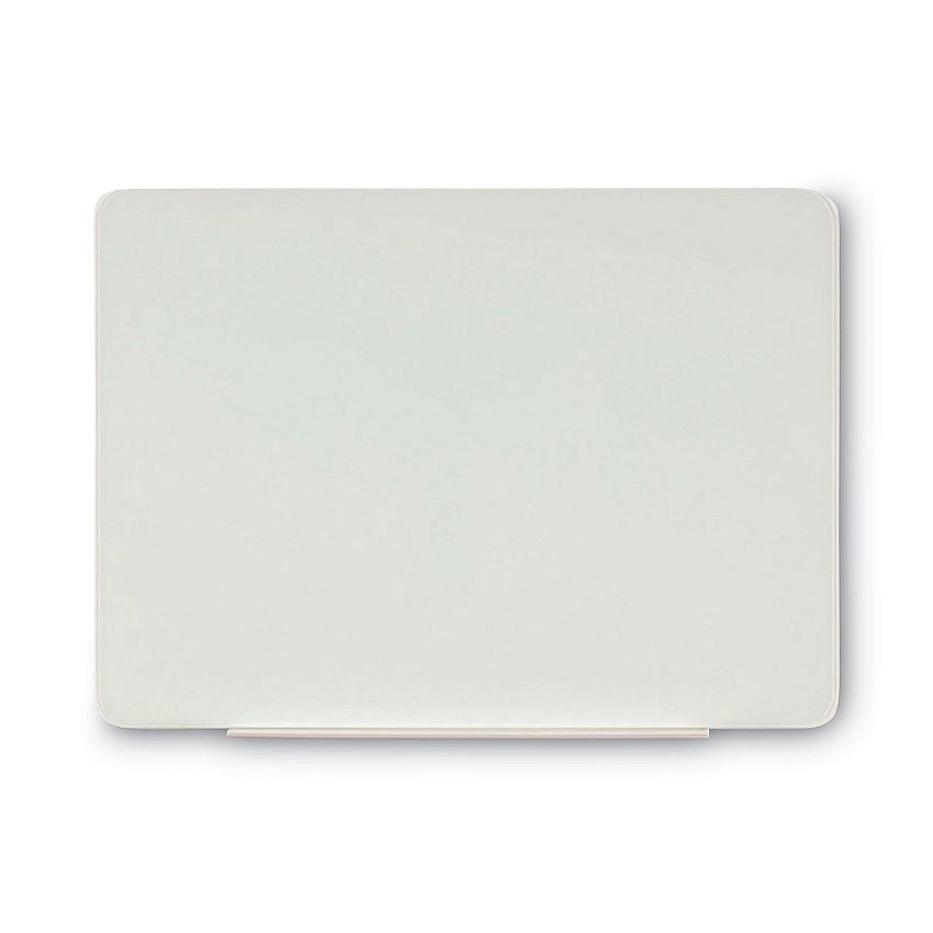 MasterVision Magnetic Glass Dry Erase Board, 48 x 36, Opaque White (GL080101)
