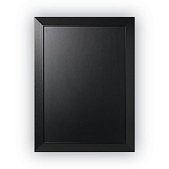 MasterVision Kamashi Chalk Board, 36 x 24, Black Frame (PM07151620)