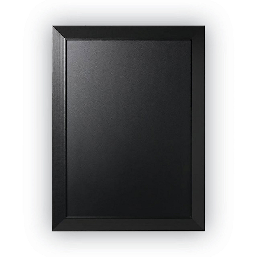 MasterVision Kamashi Chalk Board, 36 x 24, Black Frame (PM07151620)