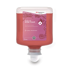 SC Johnson Professional Refresh Foaming Hand Soap, Rose, 1 L Refill, 6/Carton (RFW1L)