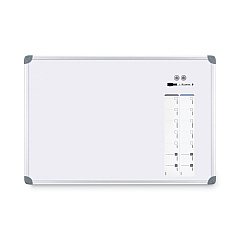 Quartet Euro-Style Magnetic Dry-Erase Aluminum Frame Boards, 36 x 24, Aluminum Frame (79378)