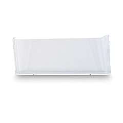 deflecto Unbreakable DocuPocket Wall File, Legal Size, 17.5"  x 3" x 6.5", Clear (64301)