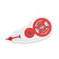 Universal Correction Tape Dispenser, Non-Refillable, 1/5" x 315", 2/Pack (UNV75602)