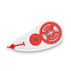 Universal Correction Tape Dispenser, Non-Refillable, 1/5" x 315", 10/Pack (UNV75616)