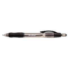 Paper Mate Profile Ballpoint Pen, Retractable, Bold 1.4 mm, Black Ink, Smoke Barrel, 4/Pack (1960664)