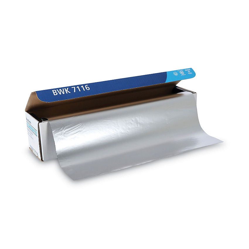 Boardwalk Standard Aluminum Foil Roll, 18" x 1,000 ft (BWK7116)
