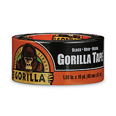 Gorilla Tape, 3" Core, 1.88" x 10 yds, Black (105462)