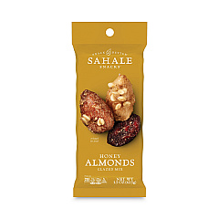 Sahale Snacks Glazed Mixes, Honey Glazed Almond, 1.5 oz, 18/Carton (900020)