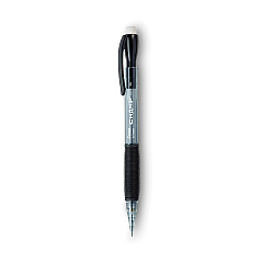 Pentel Champ Mechanical Pencil, 0.5 mm, HB (#2.5), Black Lead, Translucent Gray Barrel, Dozen (AL15A)