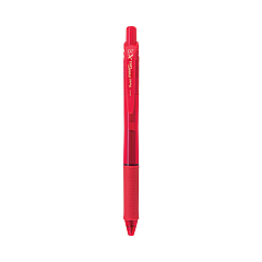 Pentel EnerGel-X Gel Pen, Retractable, Medium 0.7 mm, Red Ink, Red Barrel, Dozen (BL107B)