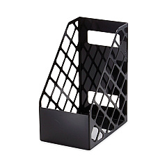 Universal Recycled Plastic Large Magazine File, 6.25 x 9.5 x 11.88, Black (UNV08119)