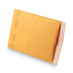 Sealed Air Jiffylite Self-Seal Bubble Mailer, #4, Barrier Bubble Lining, Self-Adhesive Closure, 9.5 x 14.5, Golden Kraft, 100/Carton (39095)