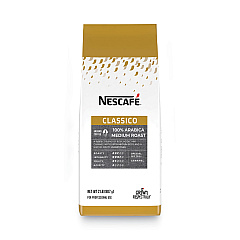 Nescafe Classico 100% Arabica Roast Ground Coffee, Medium Blend, 2 lb Bag, 6/Carton (25573CT)