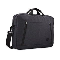 Case Logic Huxton 15.6" Laptop Attache, Fits Devices Up to 15.6", Polyester, 16.3 x 2.8 x 12.4, Black (3204653)