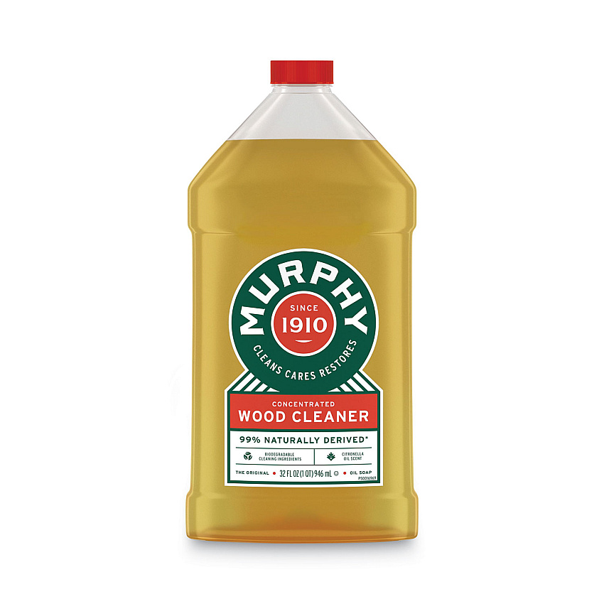 Murphy Oil Soap Original Wood Cleaner, Liquid, 32 oz Bottle (01163)