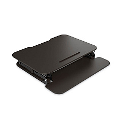 NXT Technologies Adjustable Sit/Stand Workstation Riser, 35" x 32" x 5.9" to 19.6", Black (50710)