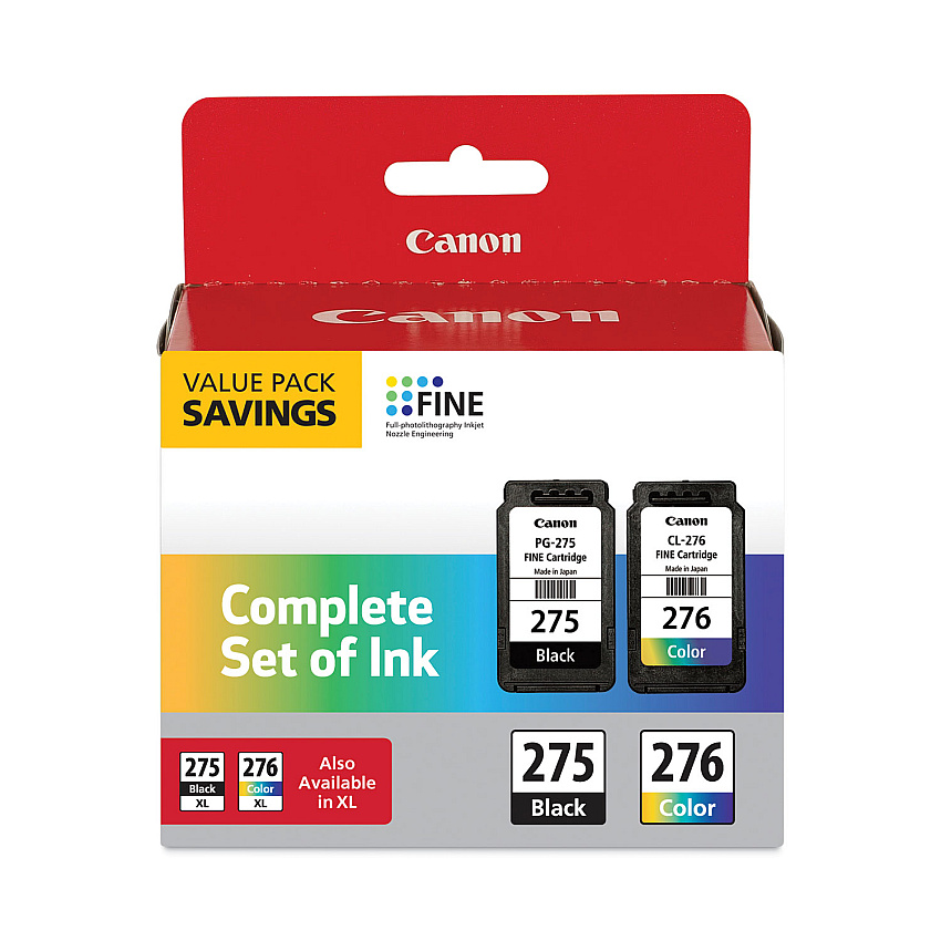 Canon PG-275 / CL-276 Value Pack (4988C005)