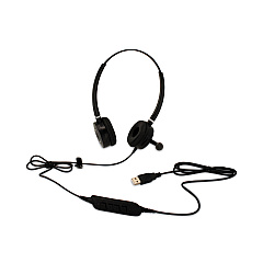 Spracht USB Headset, Binaural, Over The Head (HSWDUSB2)